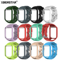 Load image into Gallery viewer, XBERSTAR Wrist Band Bracelet for TomTom Runner 2 3 Watchband Strap for TomTom Spark Golfer Adventurer Spark 3 GPS Watch TPE