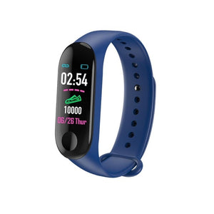 2018 New Women Sport Waterproof Smartwatch Blood Pressure Heart Rate Monitor Smart Watch Men Fitness Tracker Pedometer Watch M3