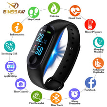 Load image into Gallery viewer, BINSSAW Sport Watch Men or Women Smart Watch Bluetooth Clock Remote Camera Heart Rate Blood PressureSleep Monitor Pedometer Band