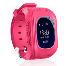 Load image into Gallery viewer, Anti Lost Q50 OLED Child GPS Tracker SOS Smart Monitoring Positioning Phone Kids GPS Baby Watch Compatible IOS &amp; Android