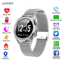 Load image into Gallery viewer, LYKRY ECG PPG Smart Watch Heart Rate Blood Pressure Oxygen Monitor Smartwatch Bluetooth Watches IP68 Waterproof Fitness Tracker