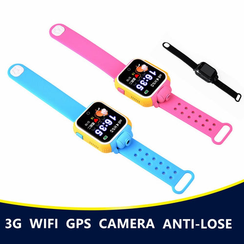 Kid Smart Wifi Accurate GPS 3G Sim Card Watch Baby Camera Clock IOS Android Kindergarten Educational Sport Pedometer Smartwatch
