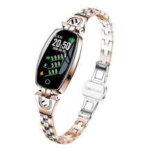 Load image into Gallery viewer, H8 Smart Watch Women Waterproof Fitness Bracelet With Heart Rate Monitor Health Wristband Smartwatch For iOS Android Watches
