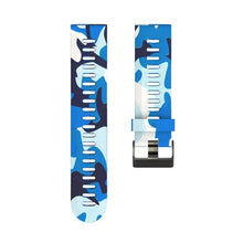 Load image into Gallery viewer, JKER New 26MM Camouflage Watchband Strap for Garmin Fenix 5X Fenix 5X Plus 3 3HR Watch Silicone Wrist Band Strap